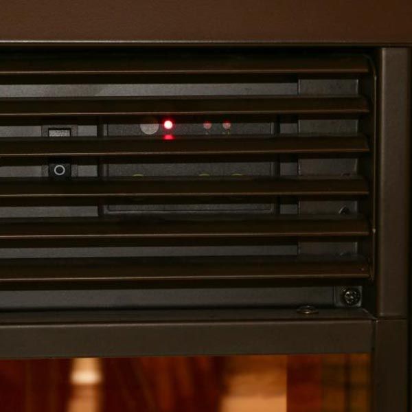 Камін електричний Rome темний горіх+слонова кістка